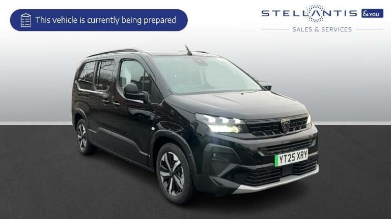 2025 Peugeot Rifter 52kWh GT Long MPV 5dr Electric Auto (7.4kW Charger) (136 ps) MPV Electric Aut...