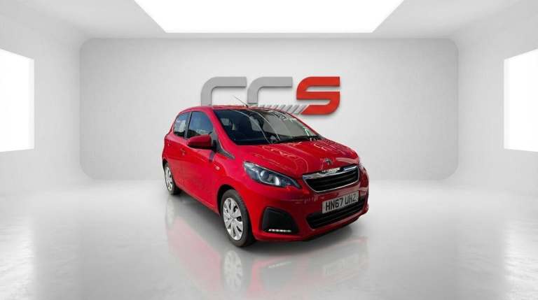 2018 Peugeot 108 1.0 Active Hatchback 5dr Petrol Manual Euro 6 (68 ps) Hatchback Petrol Manual