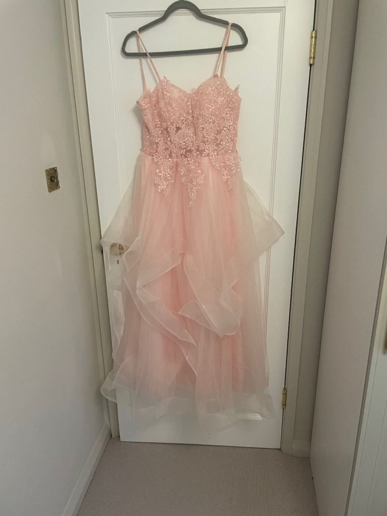 Prom party pink party dress