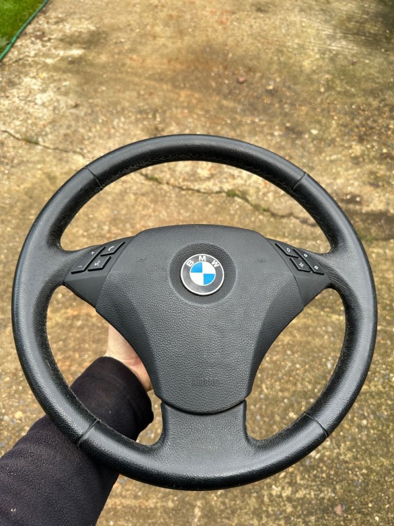 BMW E60 2008 Steering Wheel & Airbag 