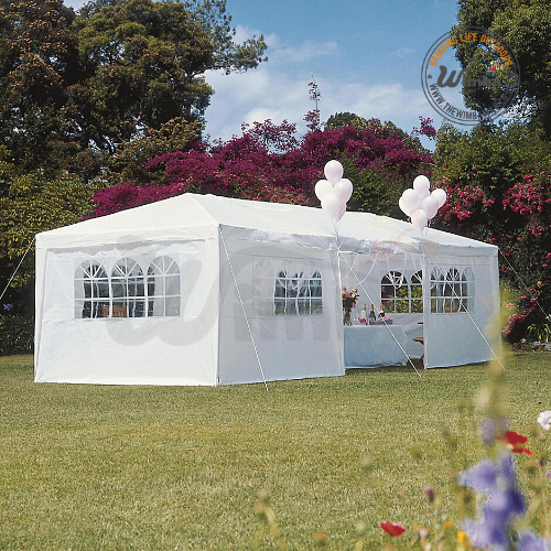BRAND NEW Wimba 3x9m Gazebo Garden Marquee Canopy Party Tent – ALL 8 SIDES INCLUDED - £130 each