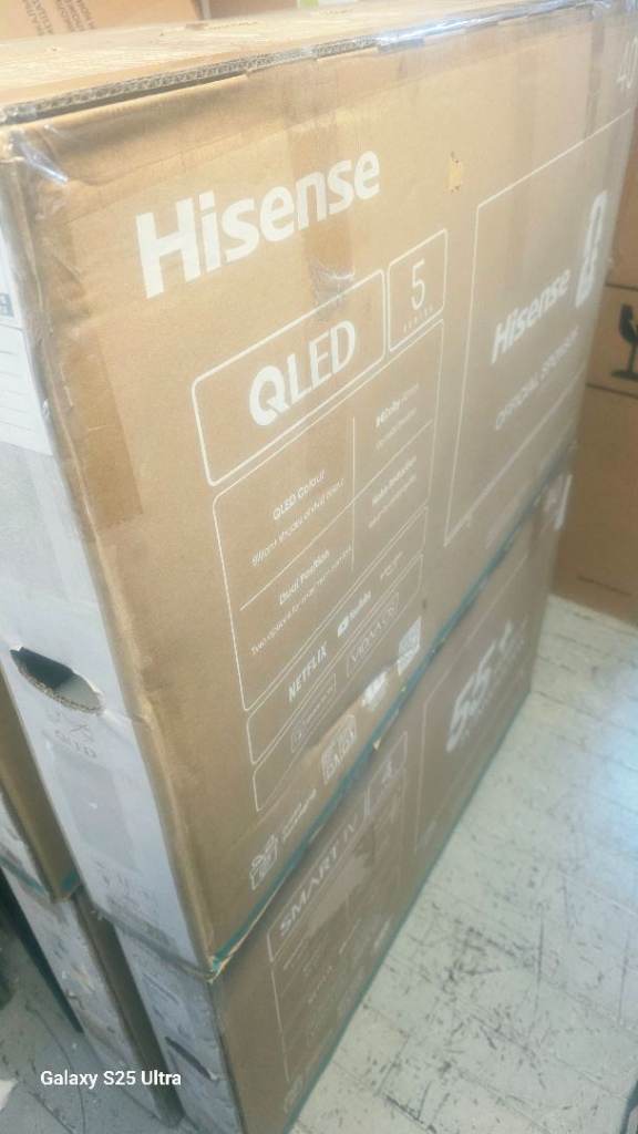 Hisense 40inch QLED 5 Series TV – BRAND NEW in Box