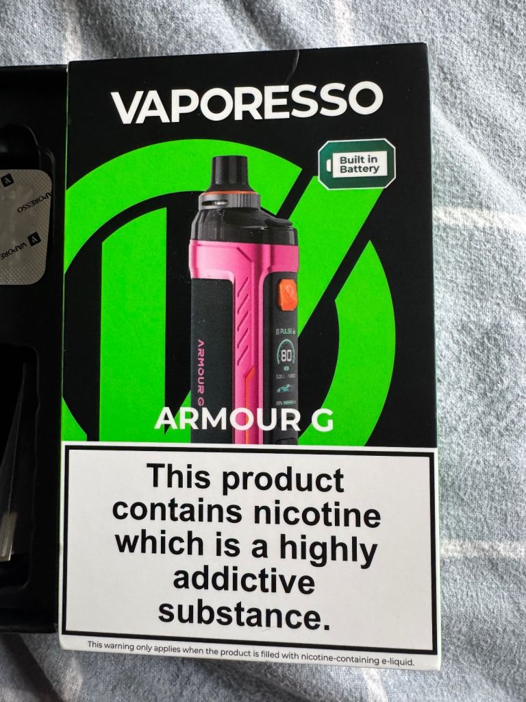 Armour g vape