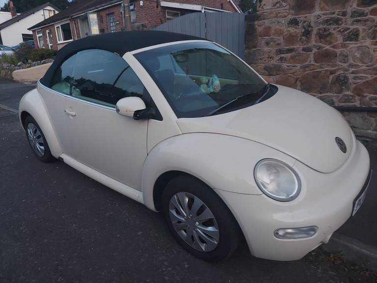 VW Beetle 1.9TDI convertible 