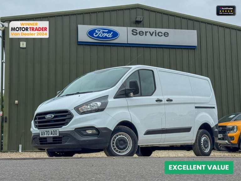 2020 Ford Transit Custom 2.0 EcoBlue 105ps Low Roof Leader Van PANEL VAN DIESEL Manual