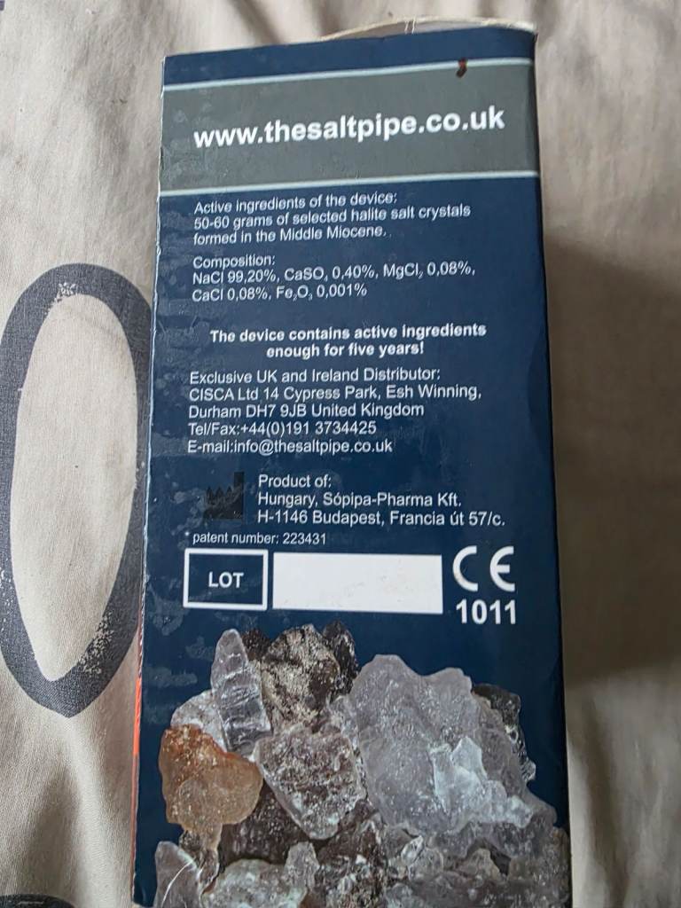 The Saltpipe Original Patented Respiratory Device – NEW | in Salford ...
