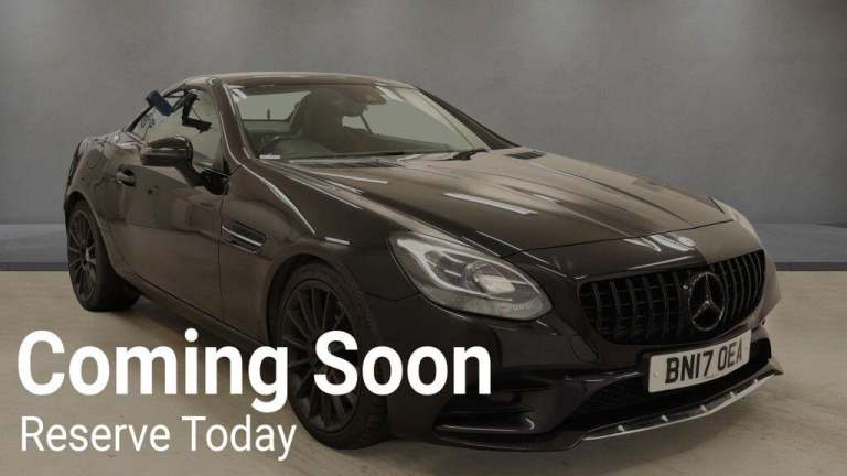 2017 Mercedes-Benz SLC SLC 250d AMG Line 2dr 9G-Tronic CONVERTIBLE DIESEL Automatic