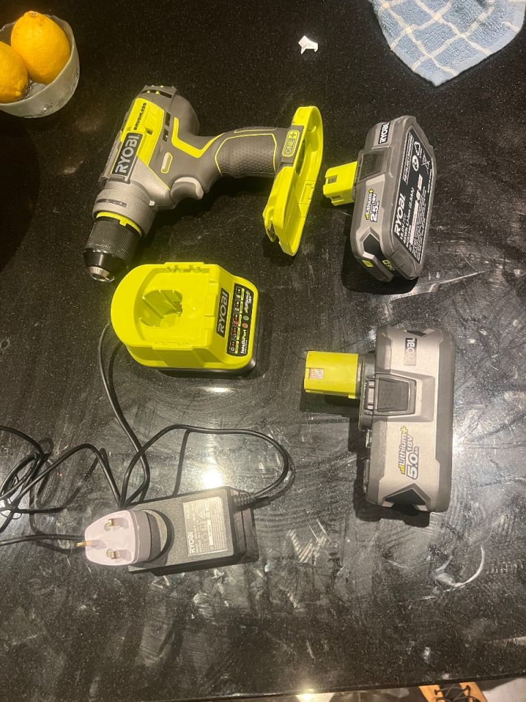 Ryobi ONE+ Brushless Drill Driver Kit, Good Condition