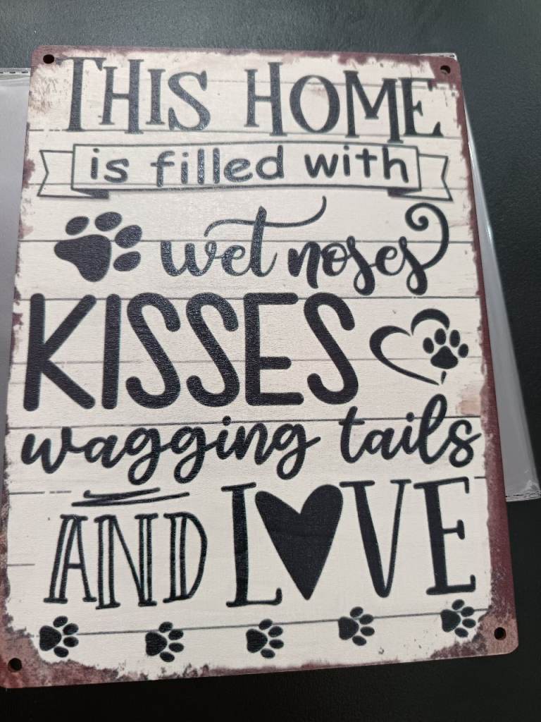 Cute Dog Sign