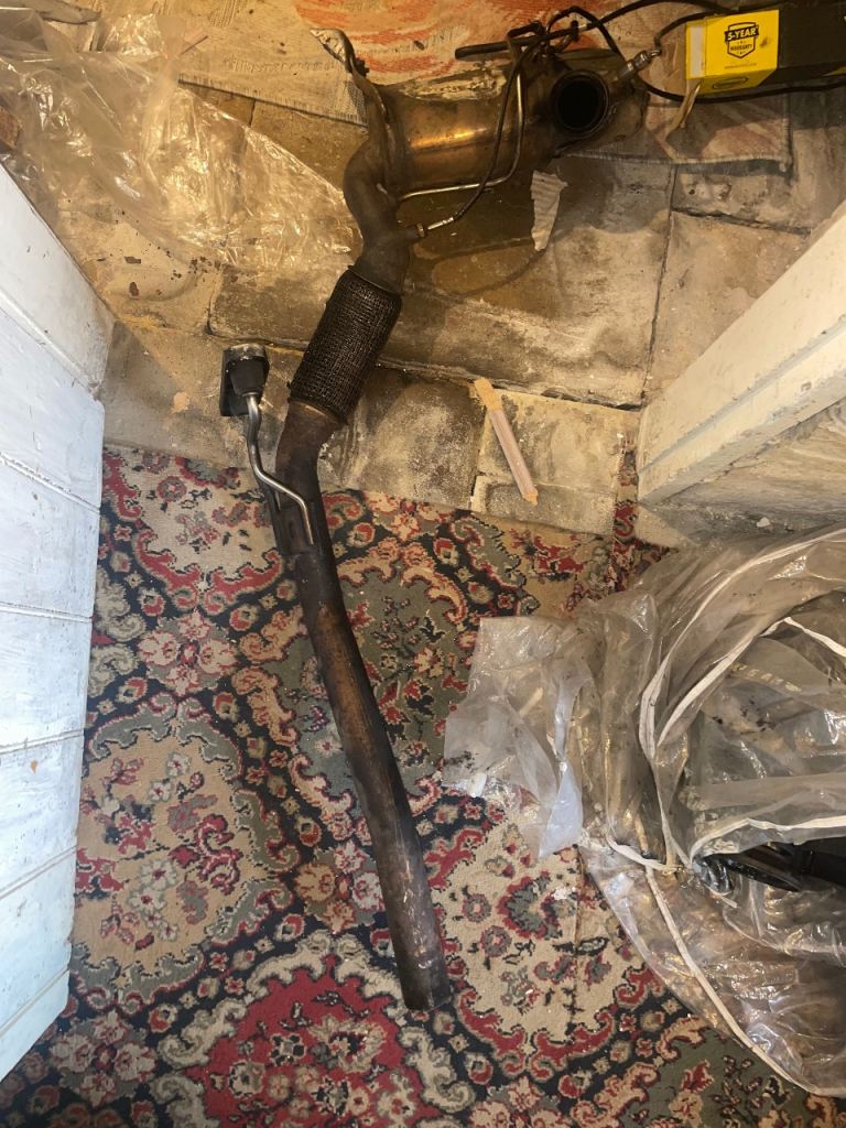 SEAT LEON MK2 FL DPF DIESEL PARTICULAR FILTER 1.6TDI CAY 5N0131765A DPF REMOVED