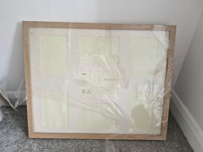 Oak picture frame