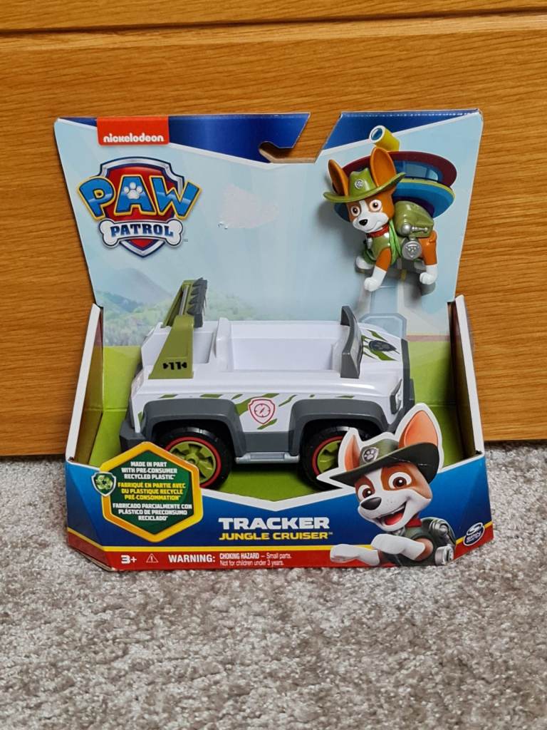 PAW Patrol Tracker Jungle Cruiser Vehicle & Figure Set