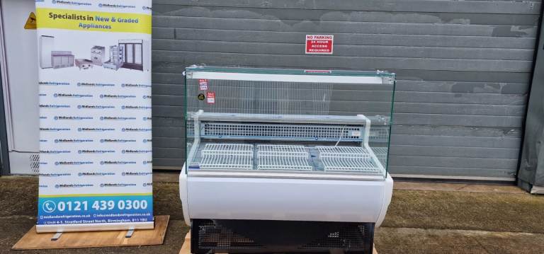 1.3m Serve Over Counter Display Deli Counter Commercial Fridges Commercial Refrigeration