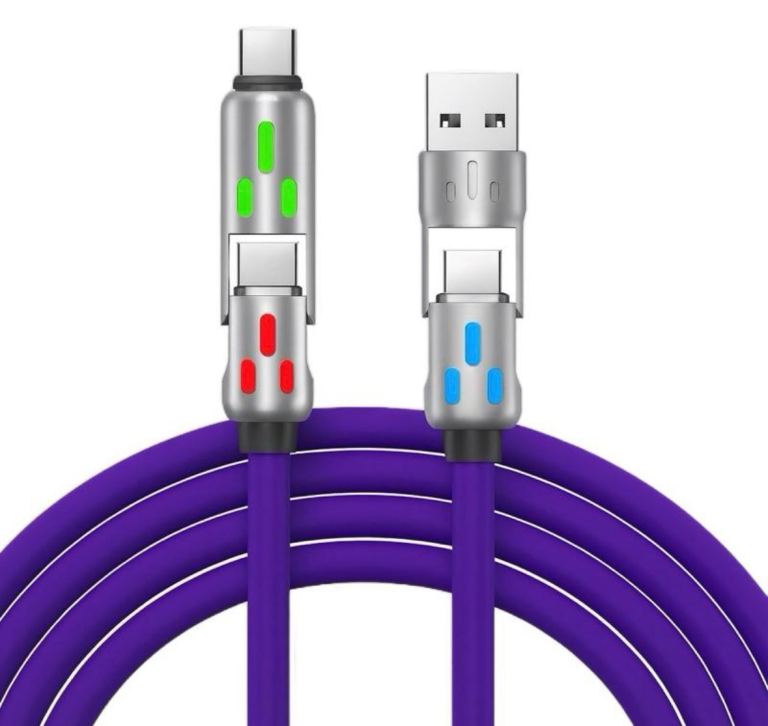 240W Multi functional Fast Charging Cable For smartphones 