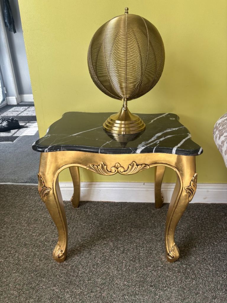 2 Italian style coffee tables 