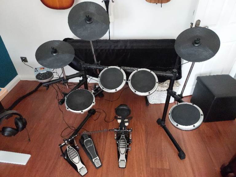 Behringer XD8USB Drum Kit Midi Controller and Double Kick Pedal