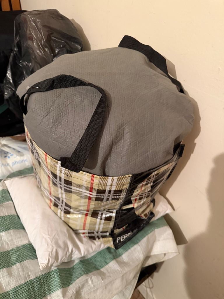 Storm Cover for Classic Mini Cars (1959-2000 Models) – Grey, Fabric, Excellent Condition
