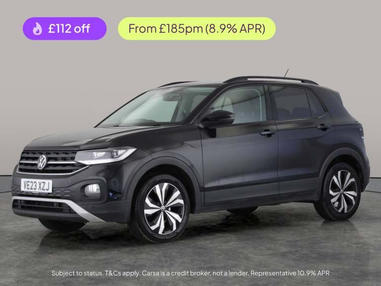 2023 Volkswagen T-Cross 1.0 TSI Black Edition SUV 5dr Petrol Manual Euro 6 (s/s) (110 ps) - PARK ...
