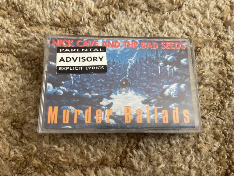 NICK CAVE & THE BAD SEEDS -  MURDER BALLADS CASSETTE ALT ROCK