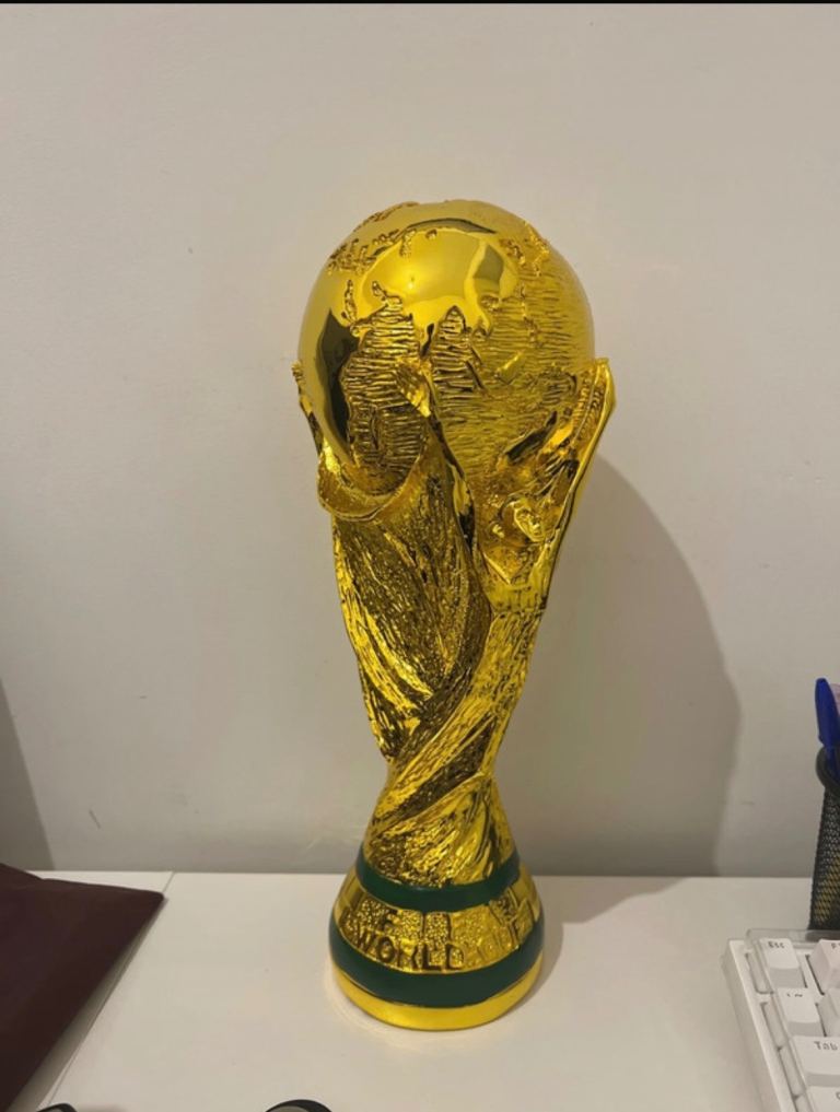 World Cup trophy new in box replica 36cm