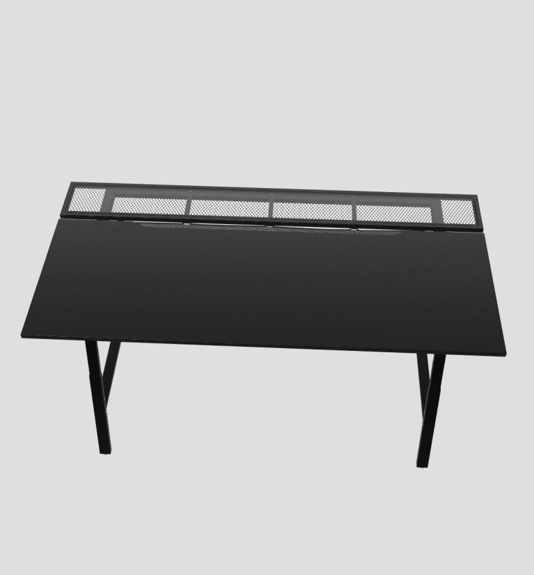 Ikea UTESPELARE Gaming desk, black, 160x80 cm