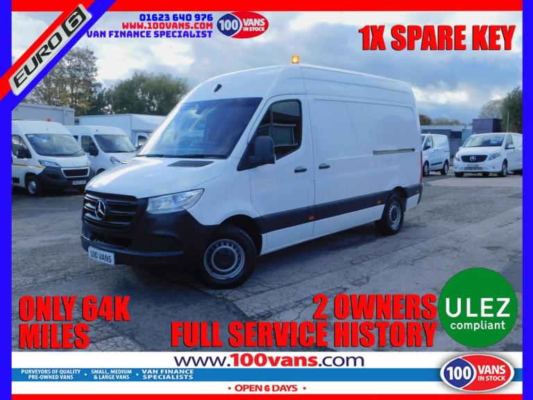 2019 Mercedes-Benz Sprinter 2.1 316 CDI RWD L2 H2 Euro 6 5dr PANEL VAN Diesel Manual