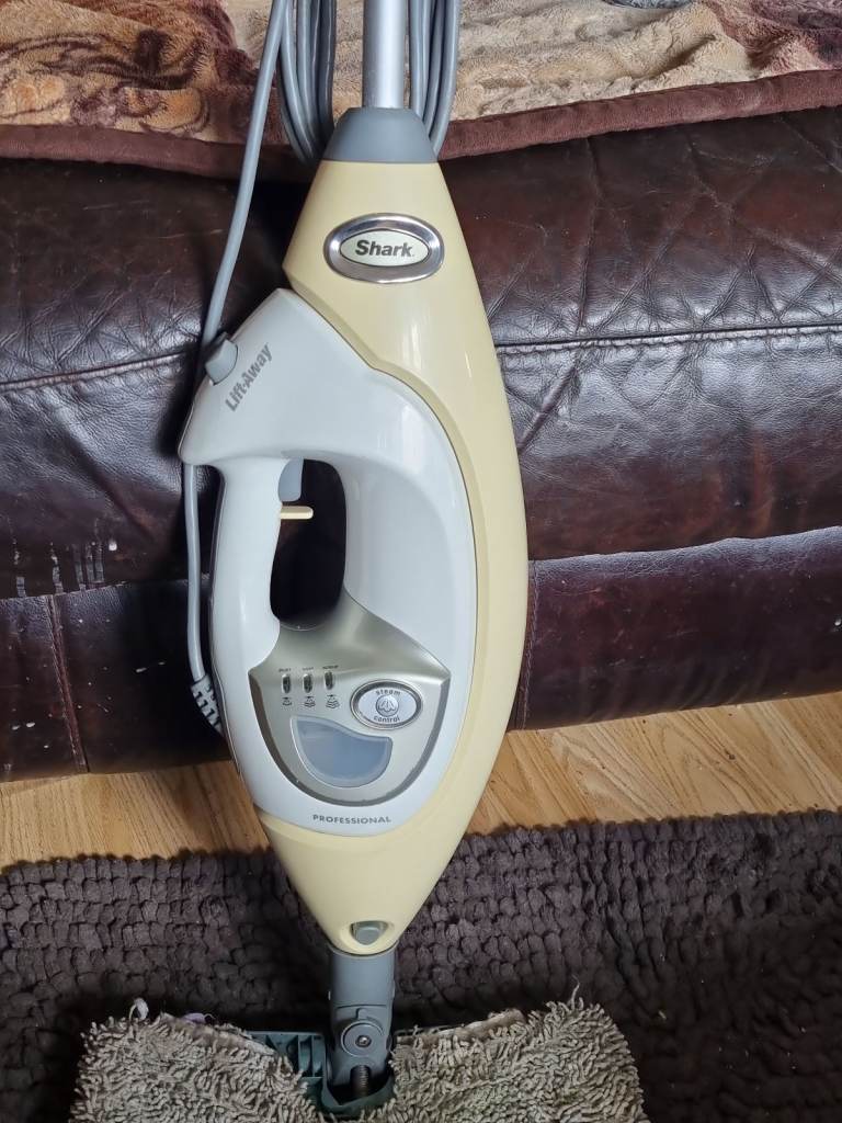 Shark Steam Mop – Good Condition, Grey and White