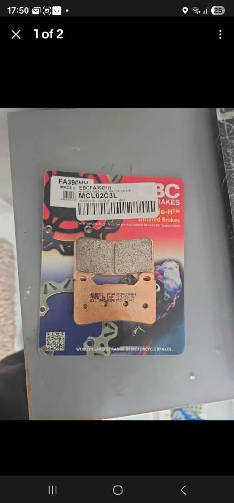 2006 honda cbr 1000rr front brake pads