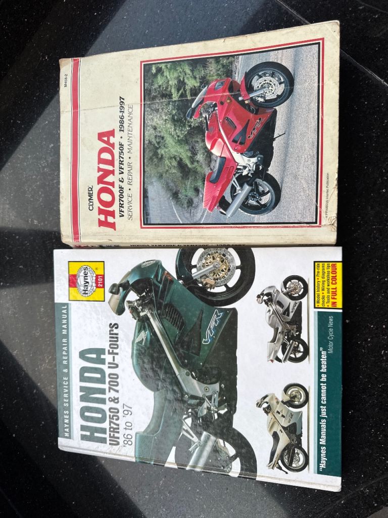 Honda vfr 750 manuals