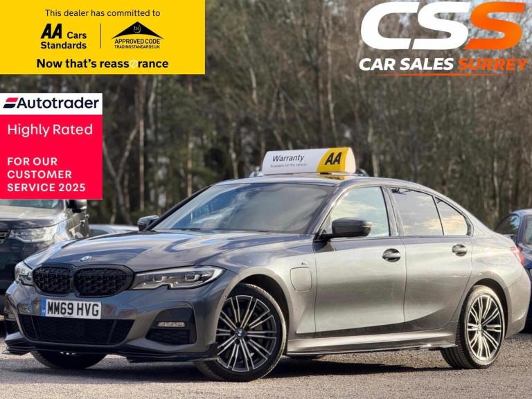 BMW 3 SERIES 2.0 330e 12kWh M Sport Auto Euro 6 (s/s) 4dr 2019