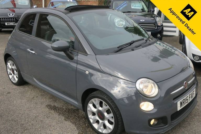 2015 Fiat 500 1.2 S 2dr CONVERTIBLE PETROL Manual