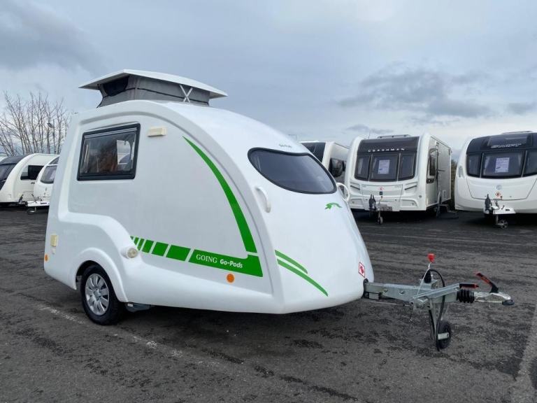 2018 GOING UK GO-POD LUXURY 2 BERTH MICRO TOURER CARAVAN