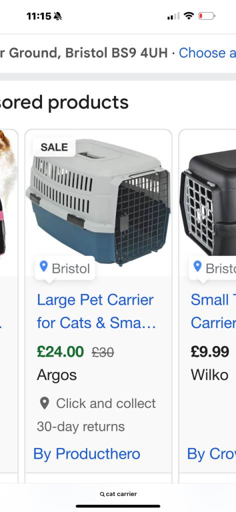 Cat carrier 