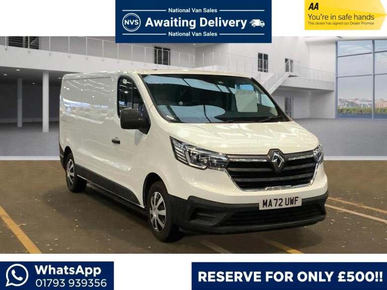 2022 Renault Trafic 2.0 dCi Blue LL30 Business L2 H1 Euro 6 (s/s) 5dr PANEL VAN Diesel Manual