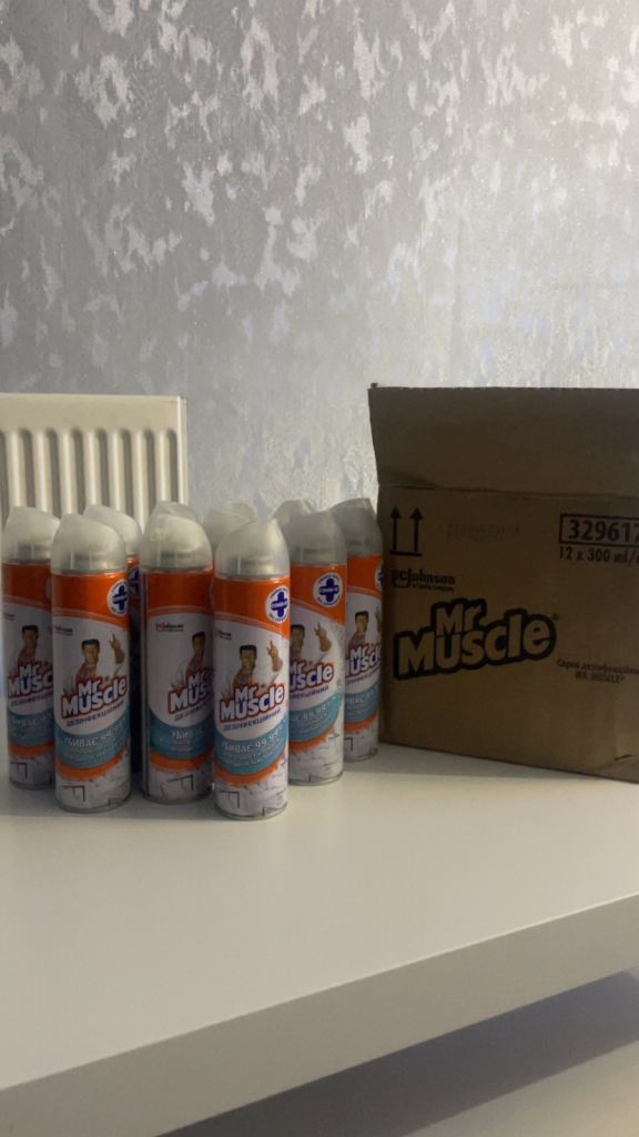 mr muscle sprays 