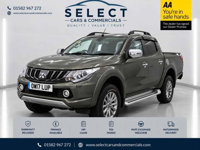 2017 Mitsubishi L200 2.4 L200 Barbarian DI-D Auto 4WD Pickup Diesel Automatic