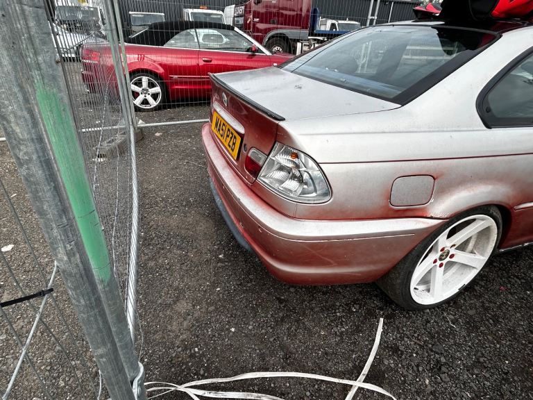 Bmw e46 325 m sport pre face lift breaking drift track car