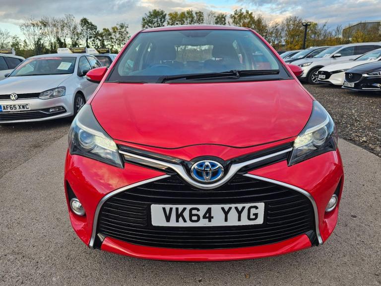 2014 Toyota Yaris 1.5 VVT-h Excel E-CVT Euro 6 5dr (15in Alloy) HATCHBACK Petrol/Electric Hybrid ...