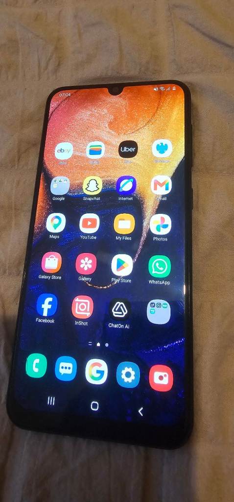 Samsung Galaxy A50 128GB Dual SIM Unlocked – Fully Working – Good Condition