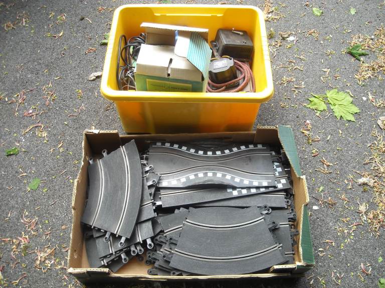 Job Lot Scalextric / Model Railway Vintage Transformers Power Control Units