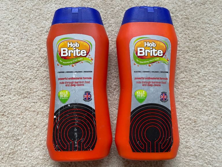 Hob Brite Ceramic Induction Hob Cleaner x2