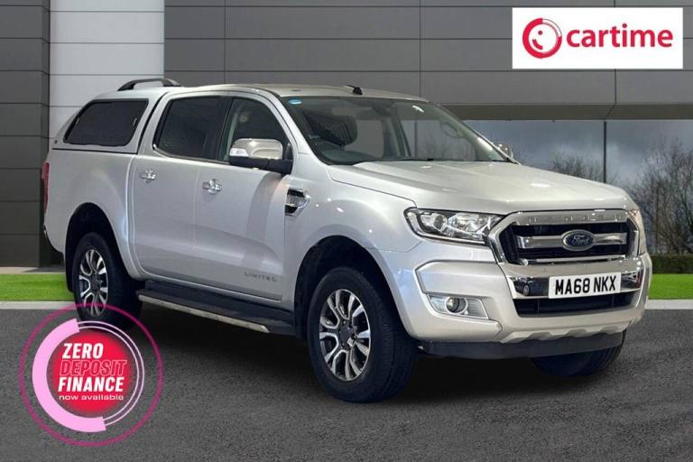 2018 Ford Ranger 2.2 TDCi Limited 1 Pickup Double Cab 4dr Diesel Auto 4WD Euro 5 (160 ps) PICK UP...