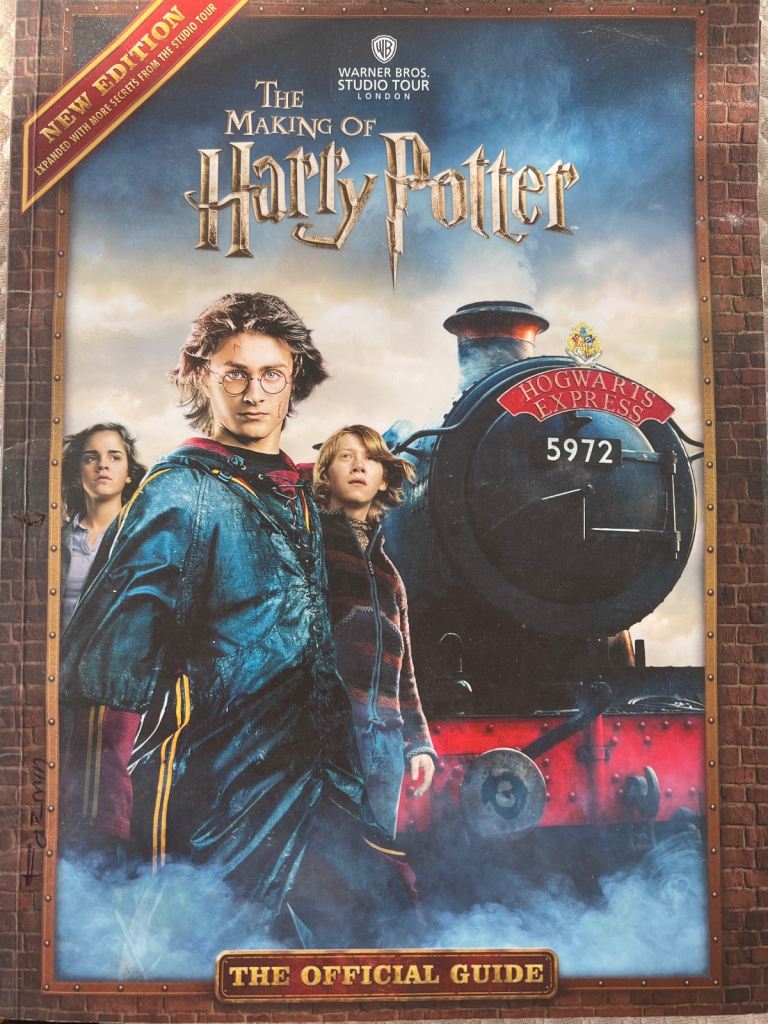 The making of Harry Potter the official guidebook Warner Bros studio tour London