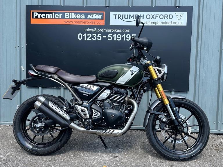 Stunning Low Mileage 2024/24 Triumph Scrambler 400X Motorcycle 