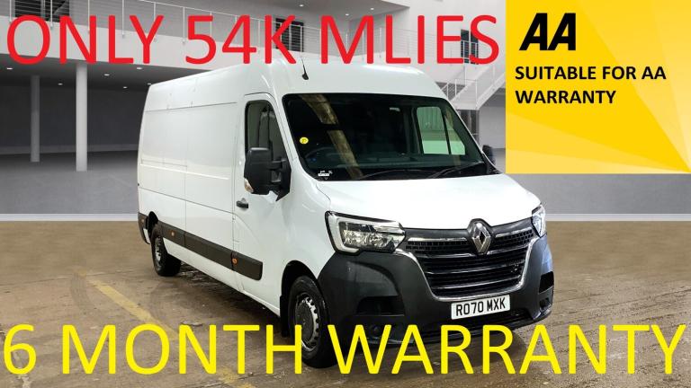 2020 Renault Master LM35 ENERGY dCi 150 Business Medium Roof Van PANEL VAN Diesel Manual