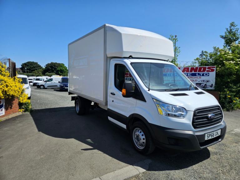 2016 ON 66 PLATE FORD TRANSIT 350 LWB LUTON WITH TAIL LIFT ULEZ FREE ZONE