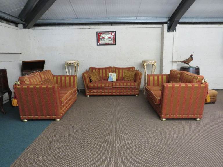 Camas Fabric 3+2+2 Suite