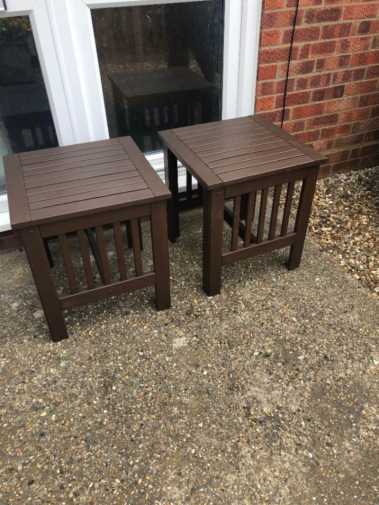 Garden/conservatory tables.