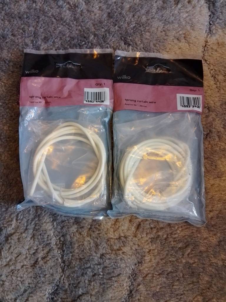 Sprung Curtain Wire - Brand New and still In Packaging.