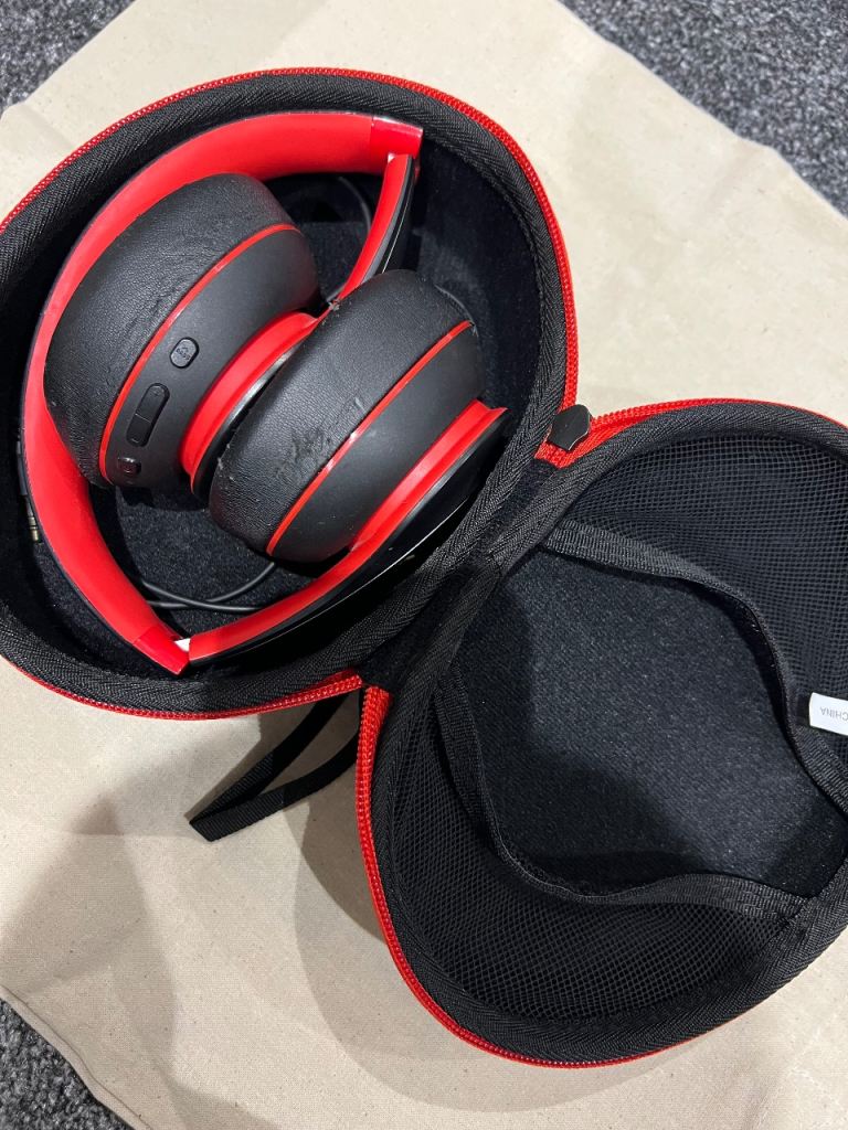 Anker Soundcore Life Q10 Headphones - Black and Red